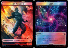 Alien Warrior (0046) // Copy (0033) Double-Sided Token - Surge Foil